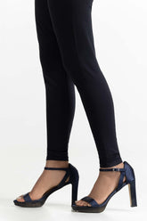 Black Knit Trouser 231-220-001 A